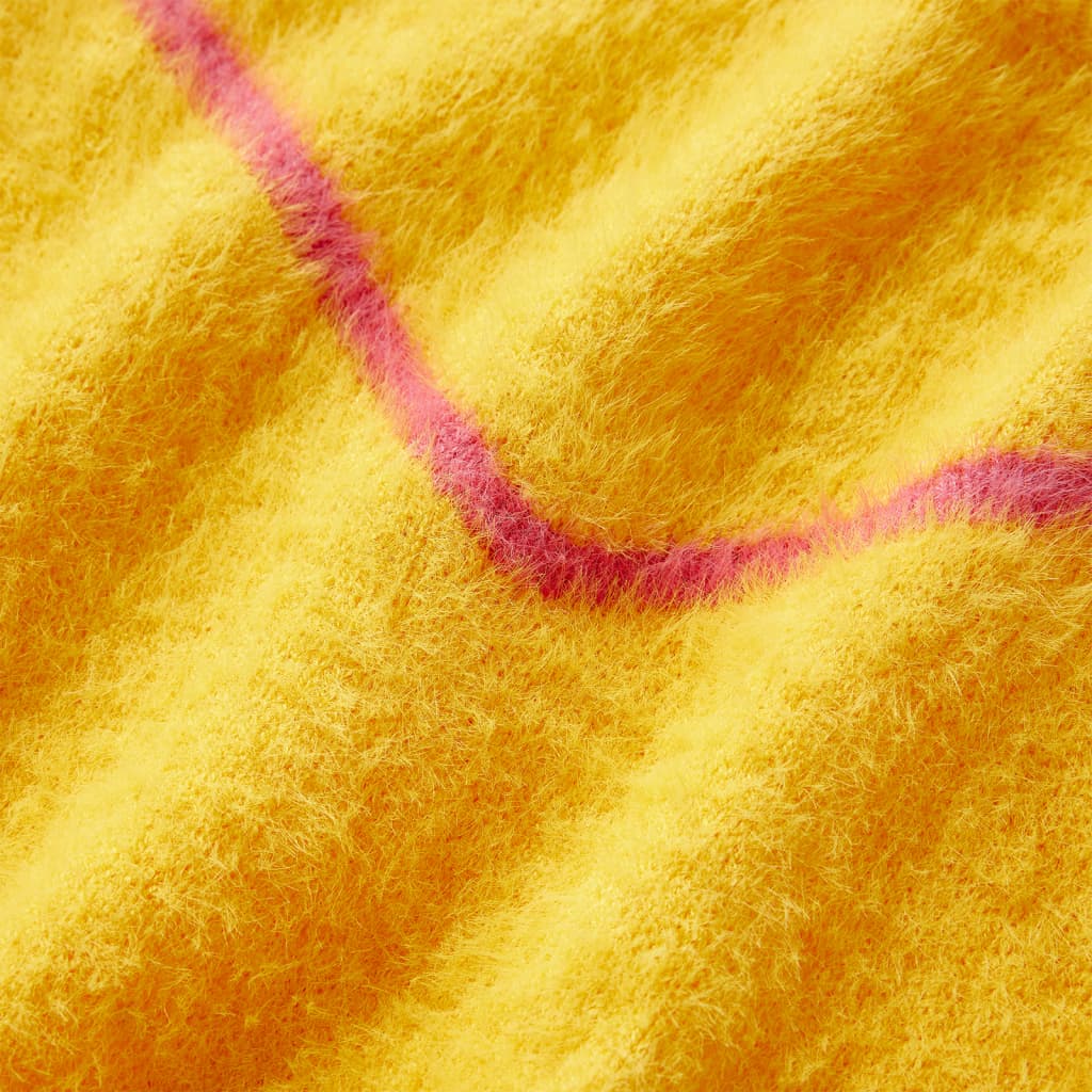 Πουλόβερ Παιδικό Πλεκτό Σκούρα Ώχρα 92