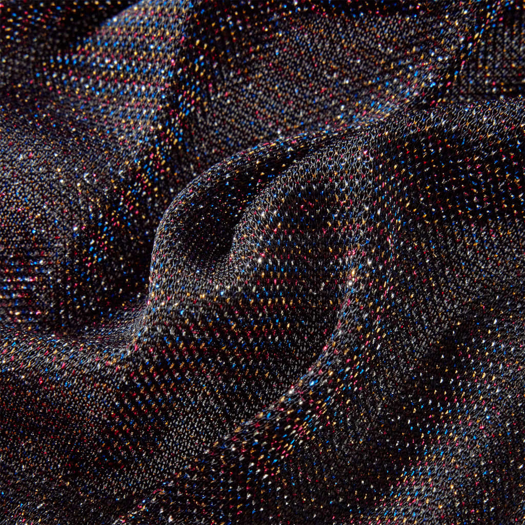 Φούστα Παιδική Πλισέ με Χρυσόσκονη Σκούρο Μπλε 140