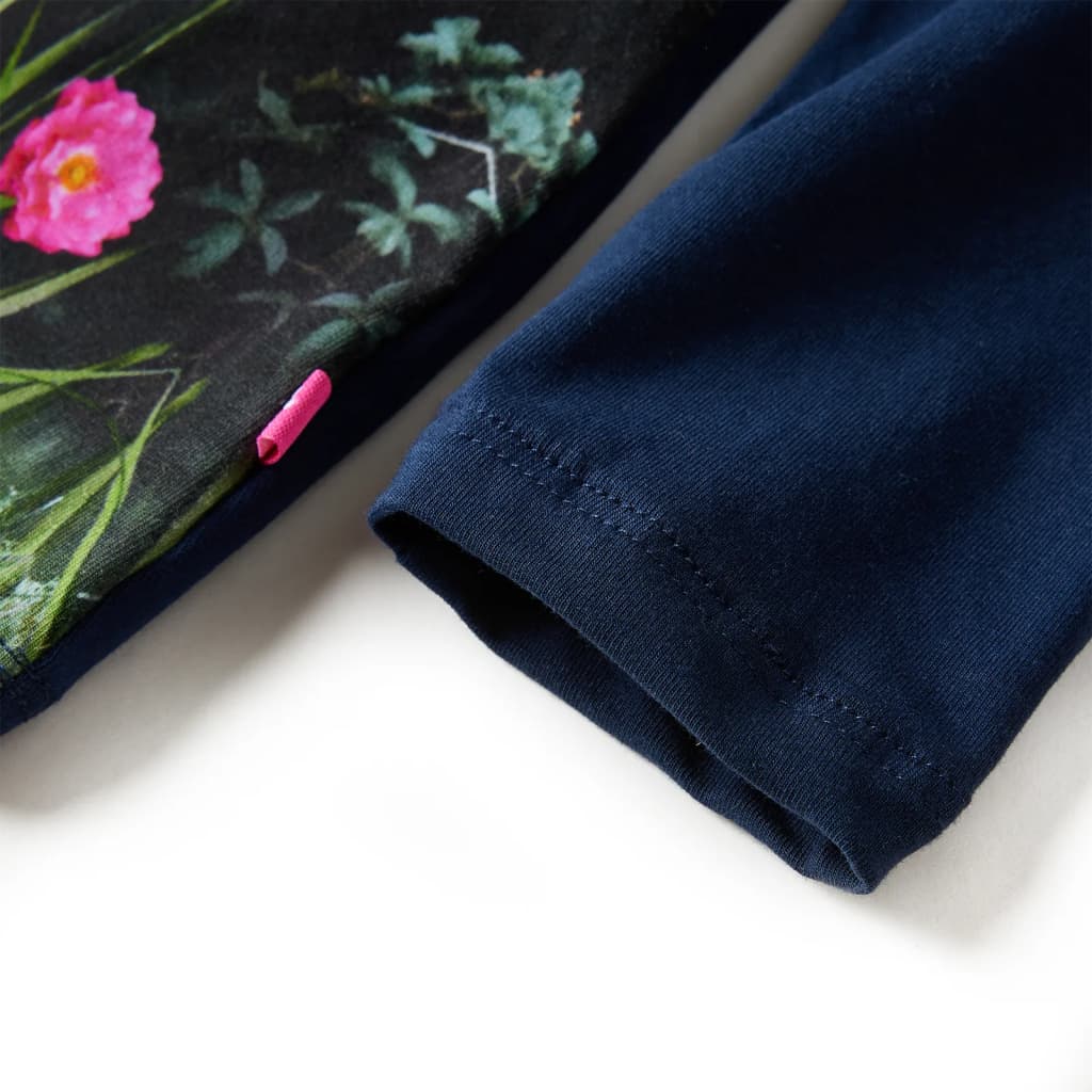 Φόρεμα Παιδικό Μακρυμάνικο Ναυτικό Μπλε 116