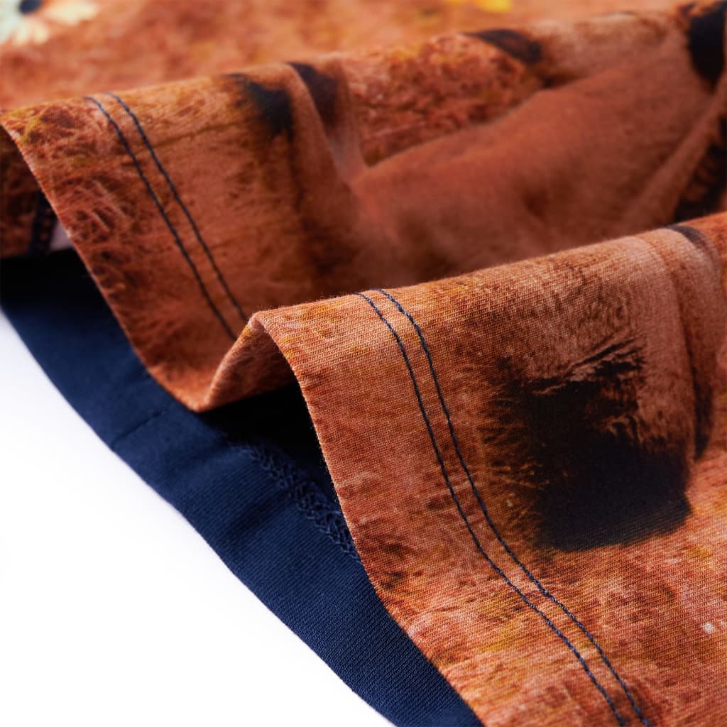 Φόρεμα Παιδικό Μακρυμάνικο Ναυτικό Μπλε 104