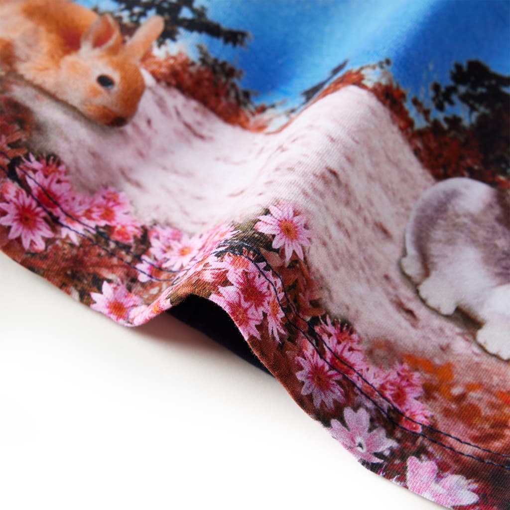 Φόρεμα Παιδικό Μακρυμάνικο Σκούρο Μπλε 92