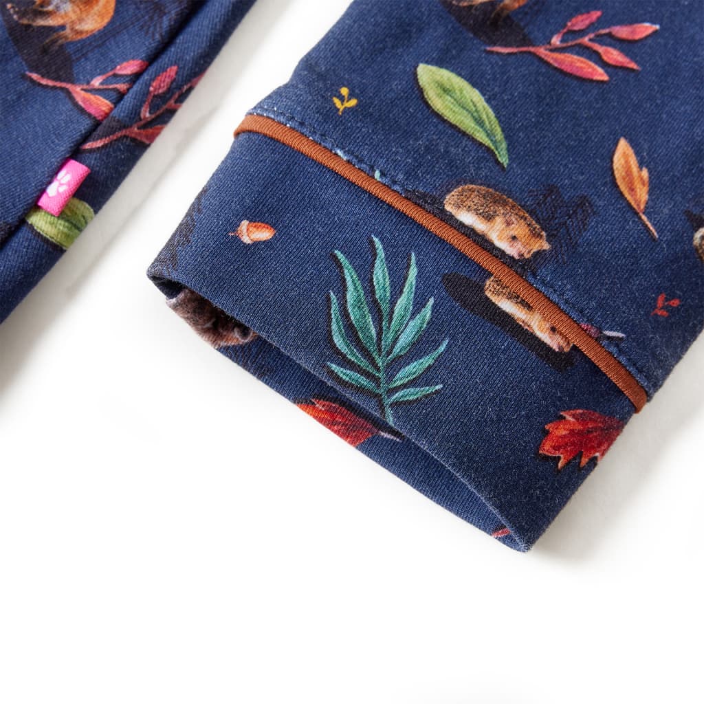 Φόρεμα Παιδικό Μακρυμάνικο Ναυτικό Μπλε 116