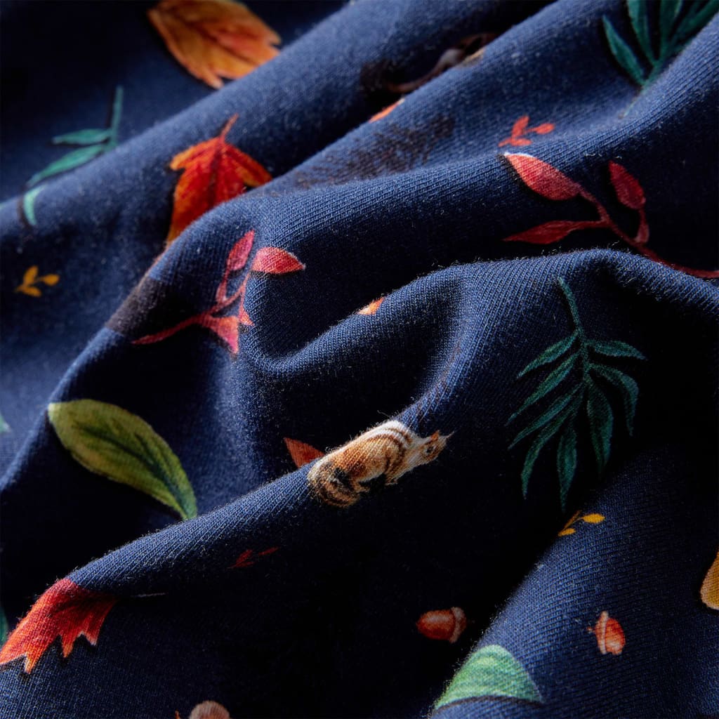 Φόρεμα Παιδικό Μακρυμάνικο Ναυτικό Μπλε 116