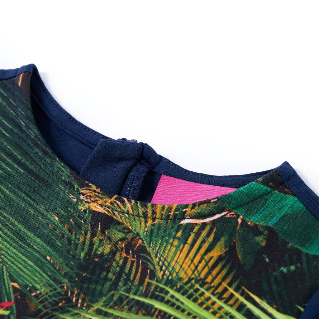 Φόρεμα Παιδικό Μακρυμάνικο Σκούρο Μπλε 92