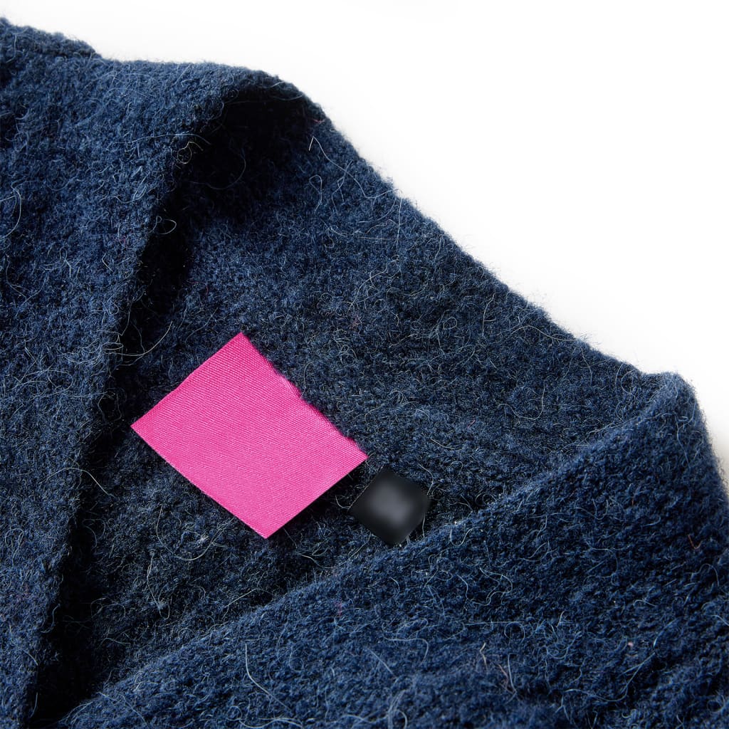 Ζακέτα Παιδική Πλεκτή Σκούρο Μπλε 128