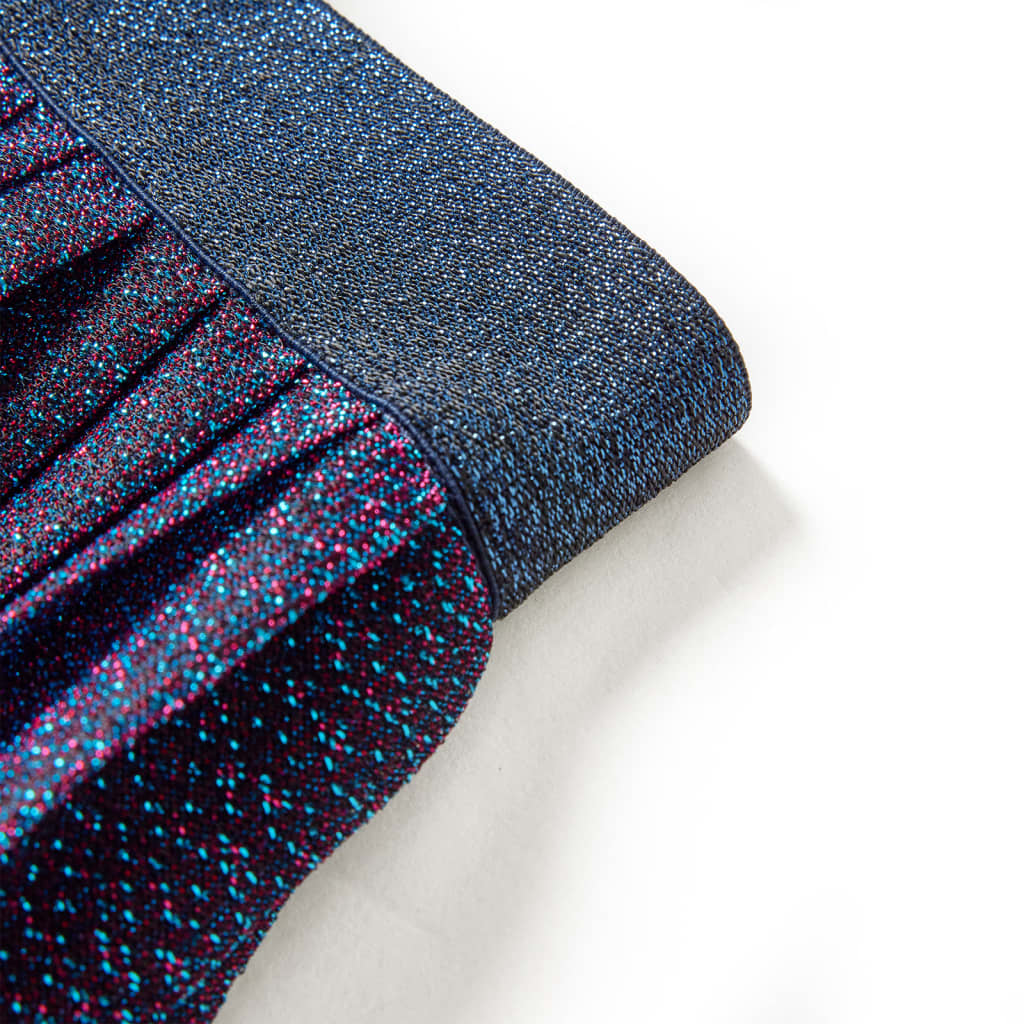 Φούστα Παιδική με Χρυσόσκονη Σκούρο Μπλε 116