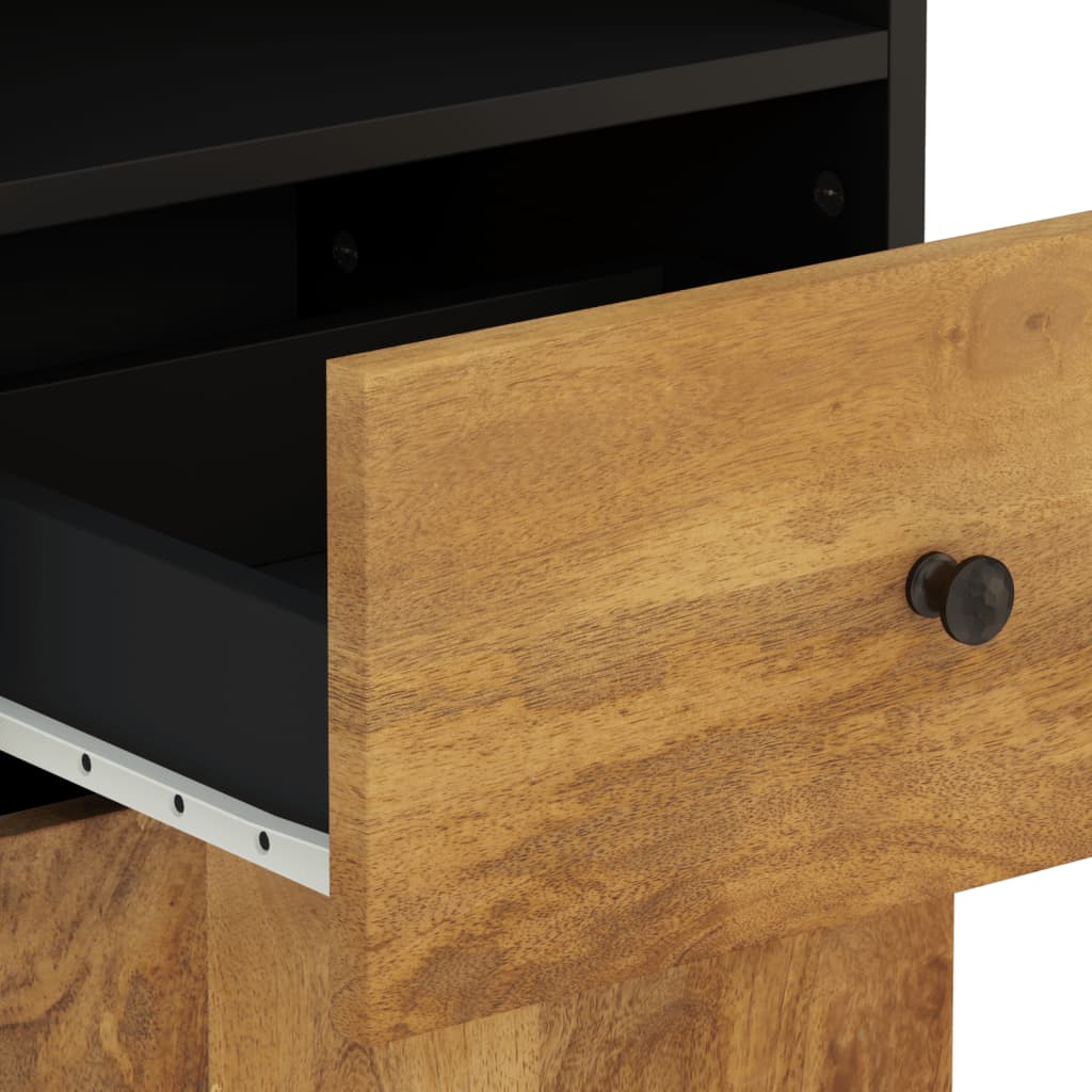 vidaXL Έπιπλα Μπάνιου Σετ 3 Τεμαχίων από Μασίφ Ξύλο Μάνγκο