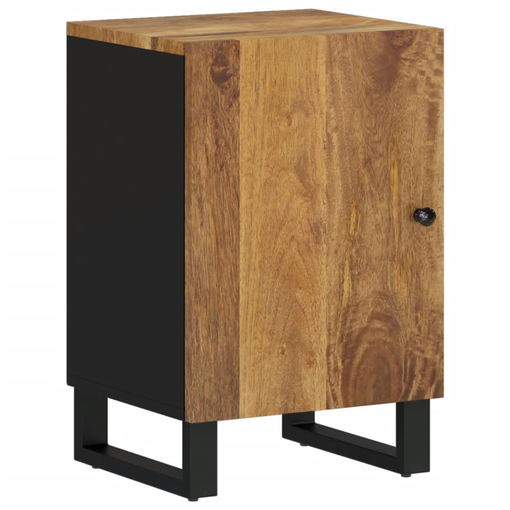 vidaXL Έπιπλα Μπάνιου Σετ 4 Τεμαχίων από Μασίφ Ξύλο Μάνγκο