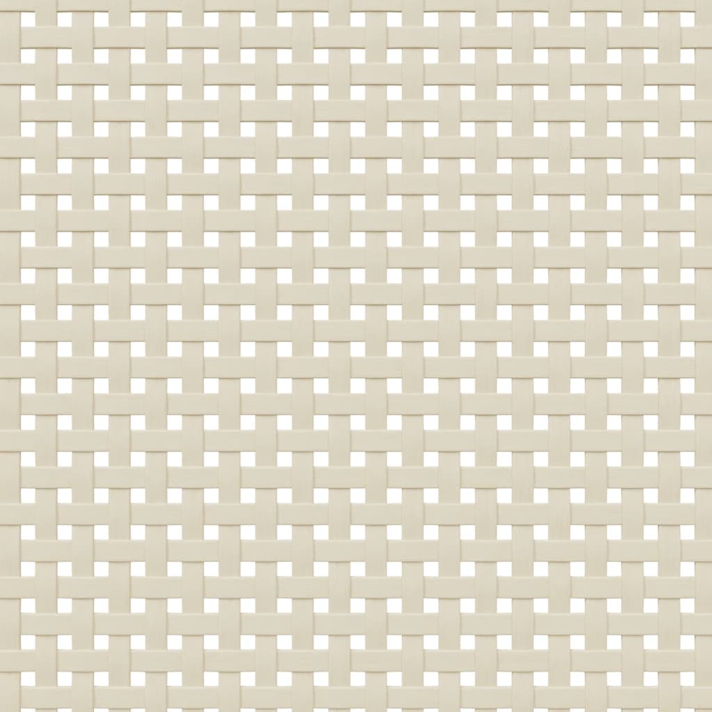 vidaXL Μπουφές SENJA Λευκό / Ρατάν 112 x 40 x 80 εκ. Μασίφ Ξύλο Πεύκου