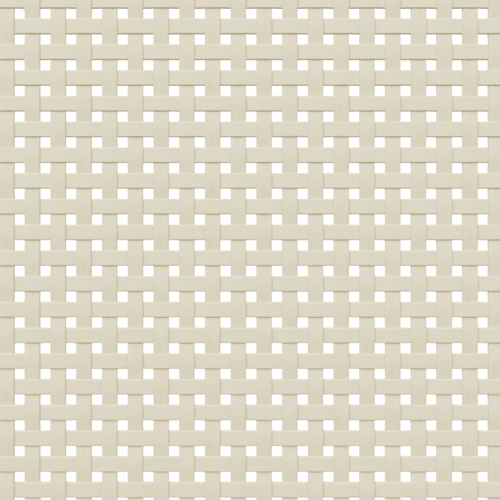 vidaXL Ντουλάπι Ψηλό SENJA Λευκό/Ρατάν 90x40x112 εκ. Μασίφ Ξύλο Πεύκου