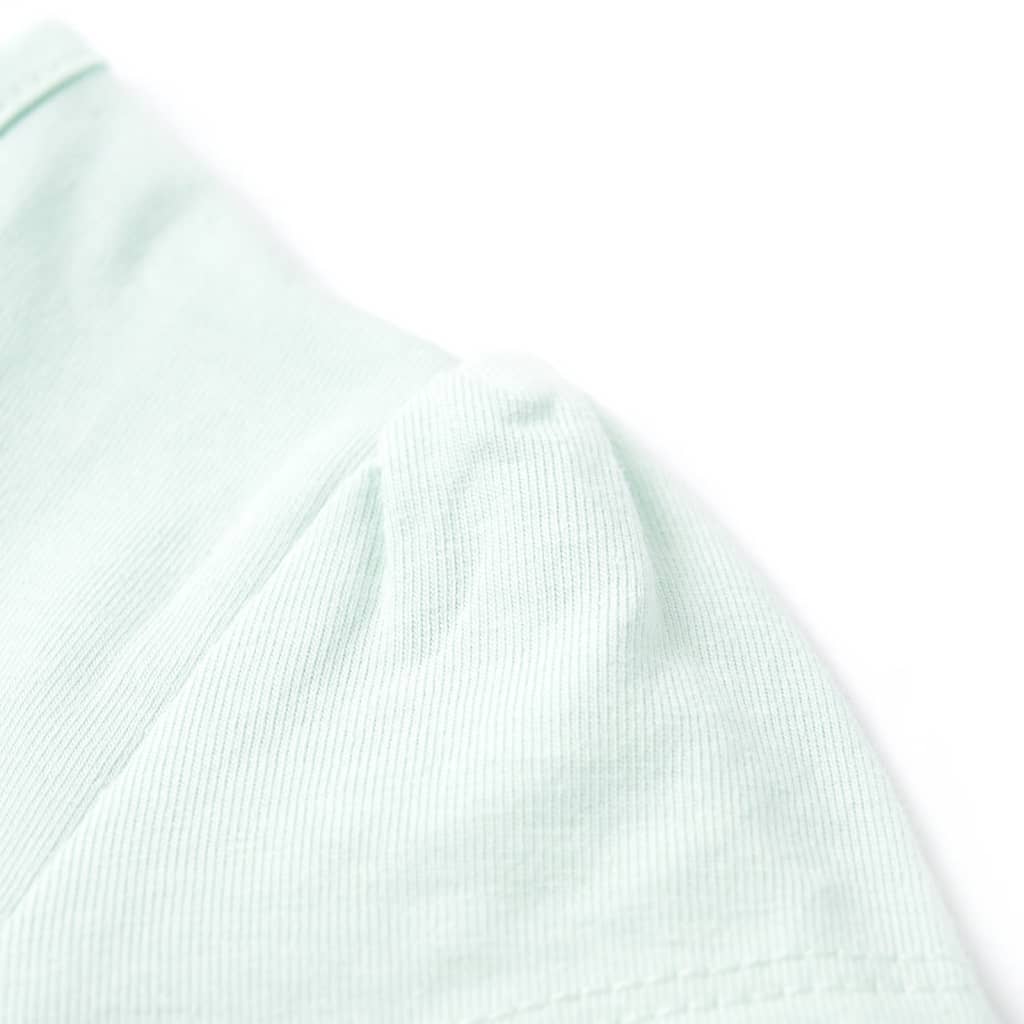 Μπλουζάκι Παιδικό Ανοιχτό Χρώμα Μέντας 92