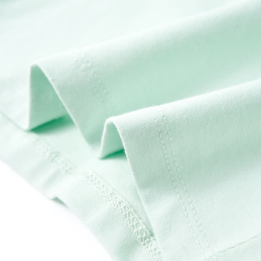 Μπλουζάκι Παιδικό Ανοιχτό Χρώμα Μέντας 128