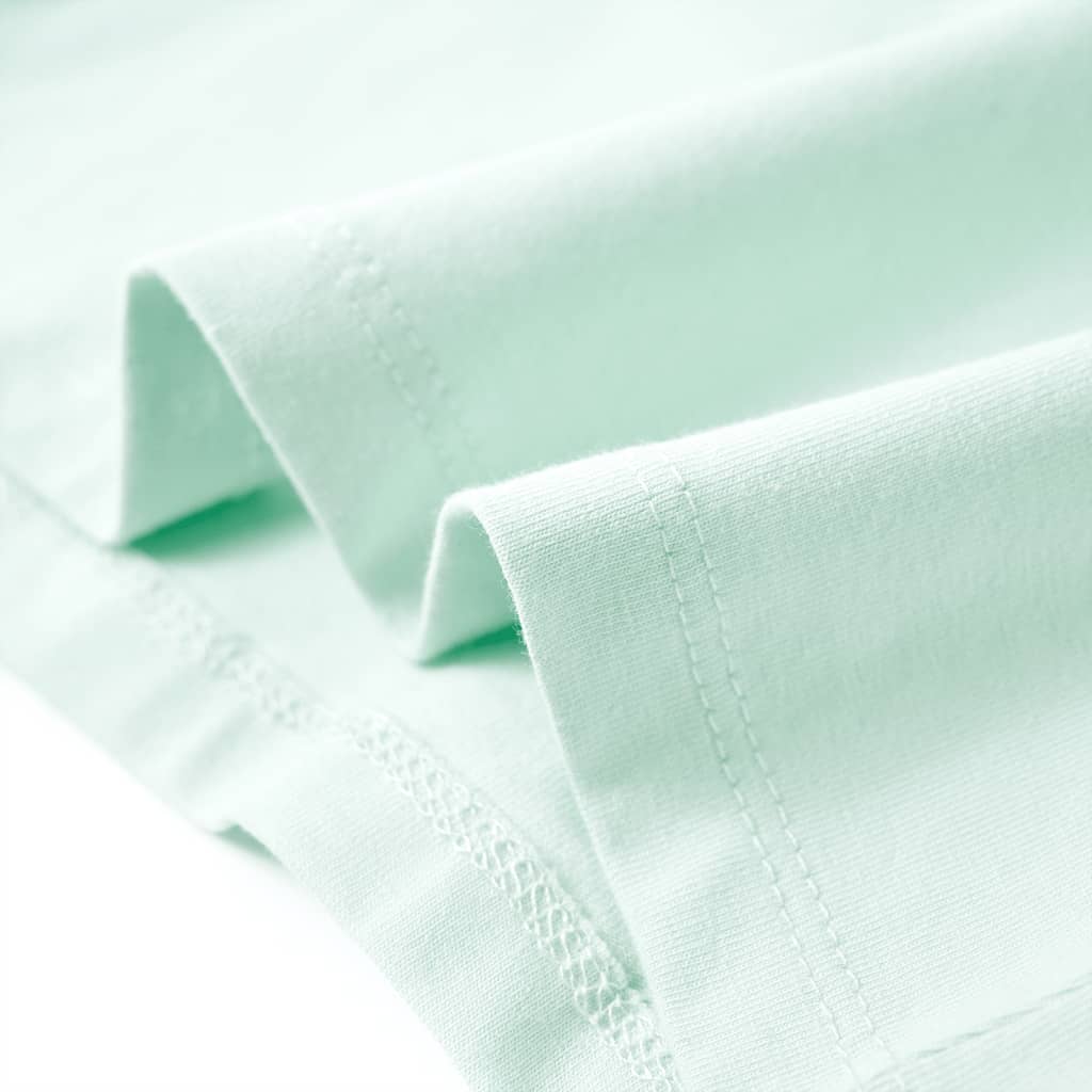 Μπλουζάκι Παιδικό Ανοιχτό Χρώμα Μέντας 140