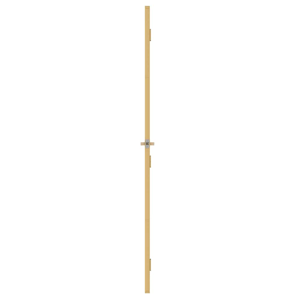 vidaXL Εσωτερική Πόρτα Χρυσή 76 x 201,5 εκ. Ψημένο Γυαλί & Αλουμίνιο