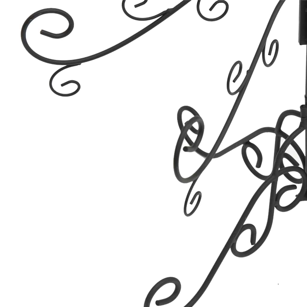 vidaXL Χριστουγεννιάτικο Δέντρο Διακοσμητικό Μαύρο 210 εκ.