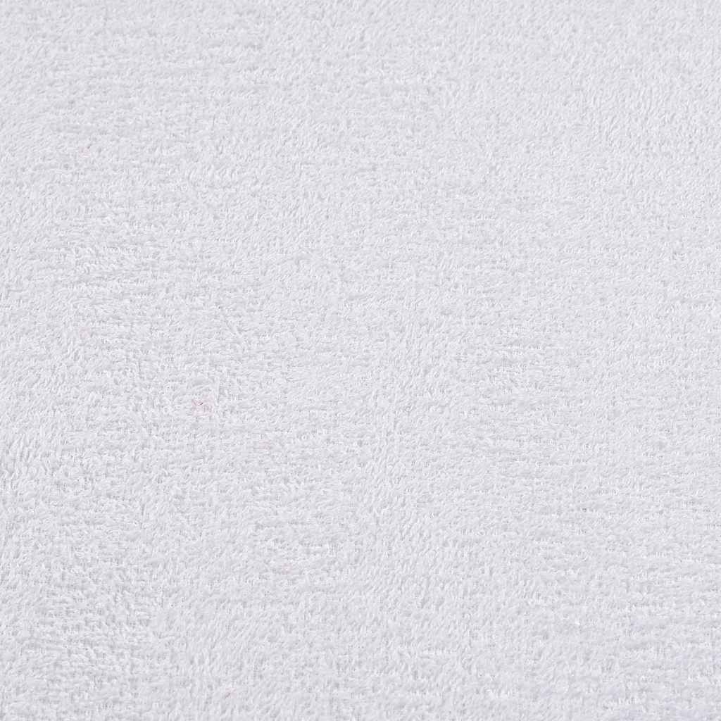 vidaXL Πετσέτες Πλυσίματος FROGN 4 τεμ. Λευκές 30x30 εκ. 360 γρ./τ.μ.