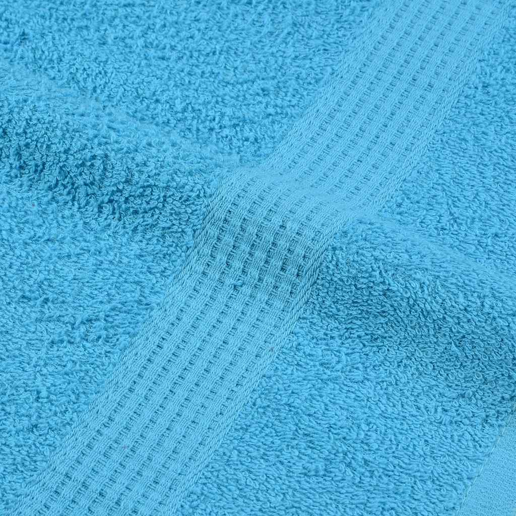 vidaXL Πετσέτες Μπάνιου FROGN 2 τεμ. Τυρκουάζ 70x140 εκ. 360 γρ./τ.μ.