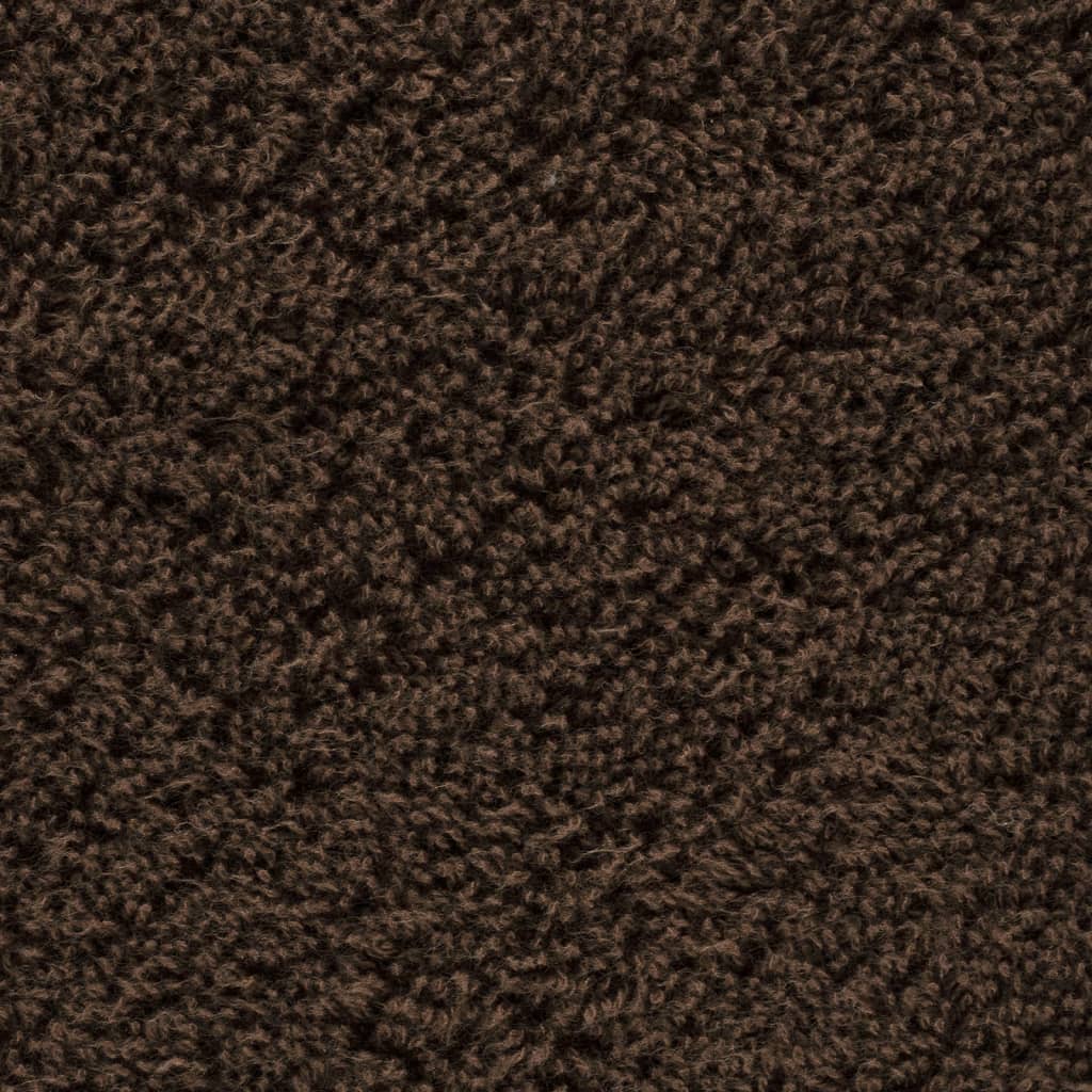 vidaXL Πετσέτες Μπάνιου Premium SOLUND 10 Τεμ Καφέ 100x150εκ 600γρ/μ²