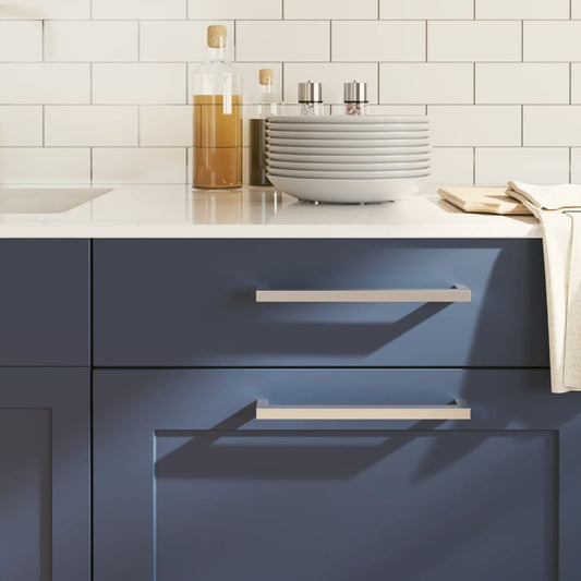 vidaXL Λαβές Ντουλαπιών 20 τεμ. Ασημί 224 χιλ. από Ανοξείδωτο Ατσάλι