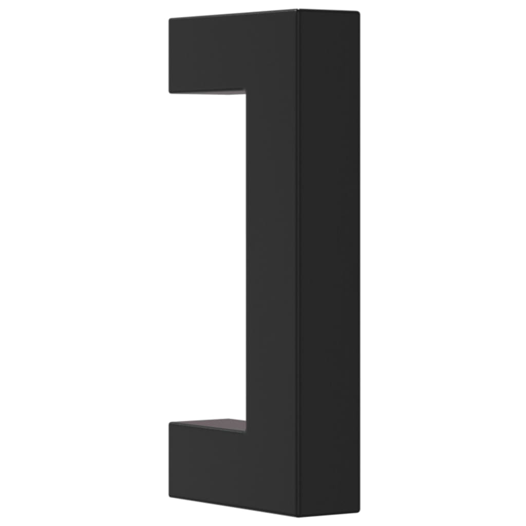 vidaXL Λαβές Ντουλαπιών 20 τεμ. Μαύρες 64 χιλ. από Ανοξείδωτο Ατσάλι