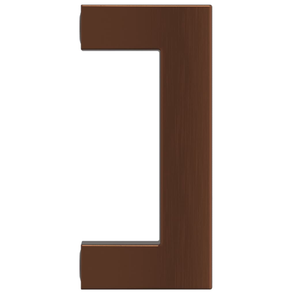 vidaXL Λαβές Ντουλαπιών 20 τεμ. Μπρονζέ 64 χιλ. από Ανοξείδωτο Ατσάλι