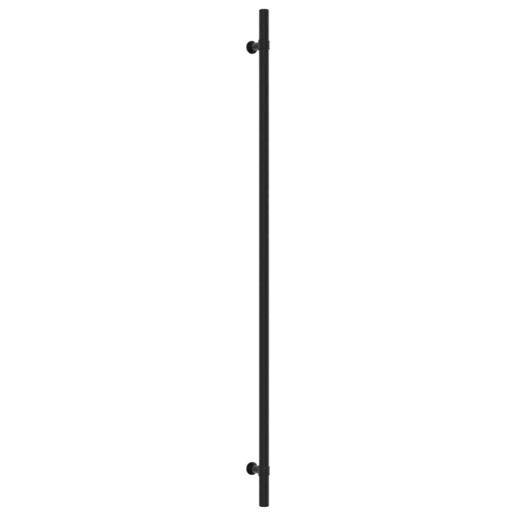 vidaXL Λαβές Ντουλαπιών 10 τεμ. Μαύρες 480 χιλ. από Ανοξείδωτο Ατσάλι