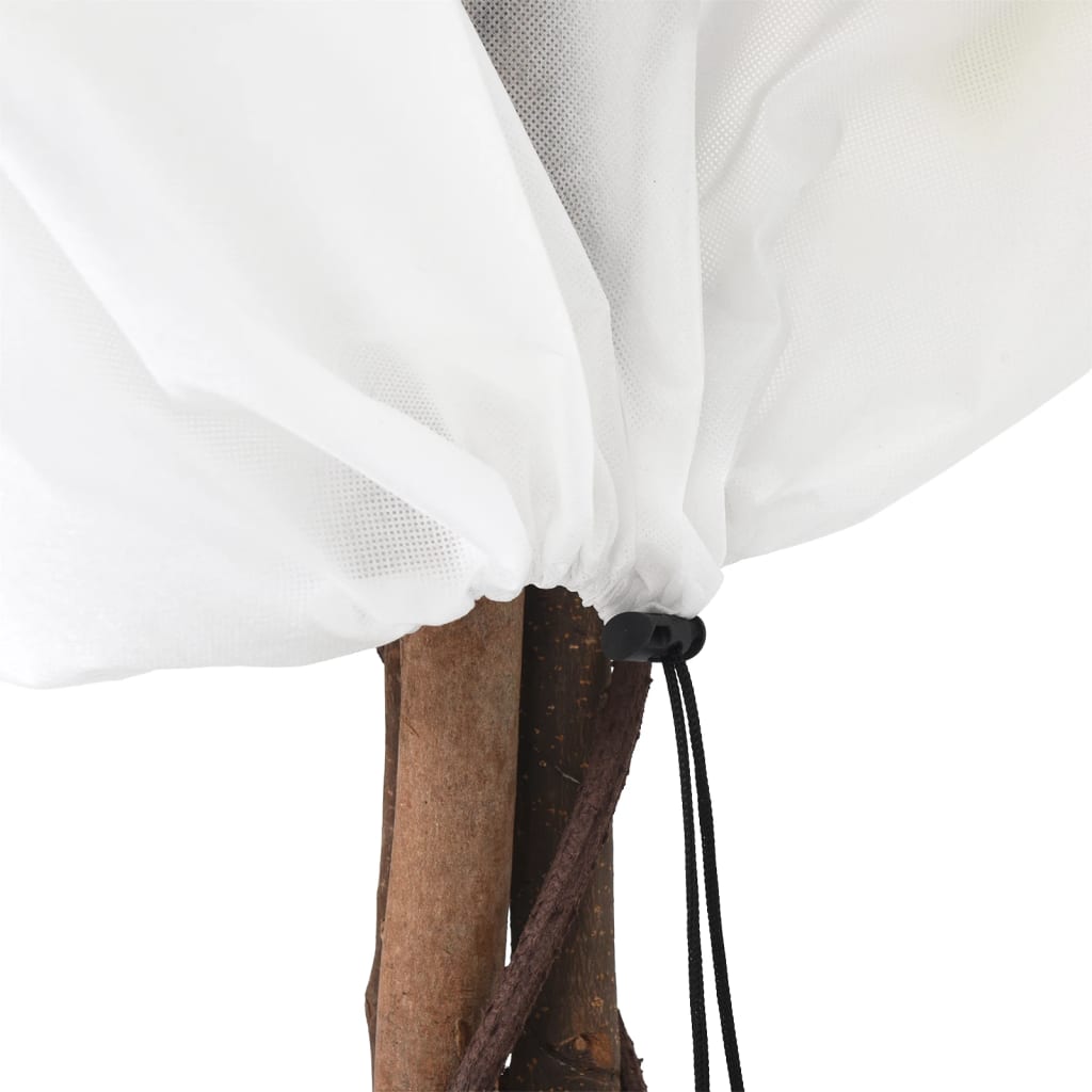 vidaXL Καλύμματα Φυτών Αντιπαγετικά με Κορδόνι 4 τεμ. 70γρ/μ² 0,8x1 μ.