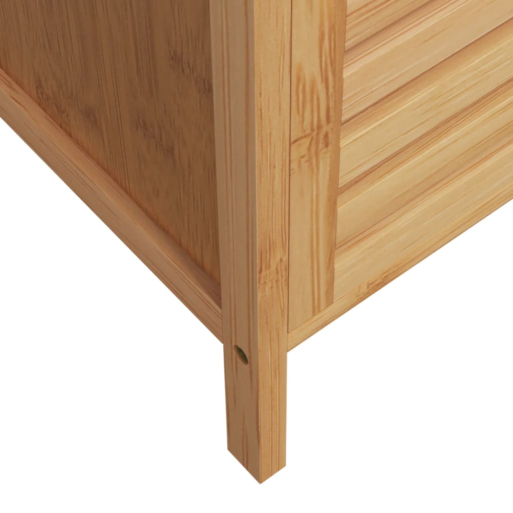 vidaXL Ντουλάπι Μπάνιου με Ράφι 36 x 33 x 87 εκ. από Μπαμπού