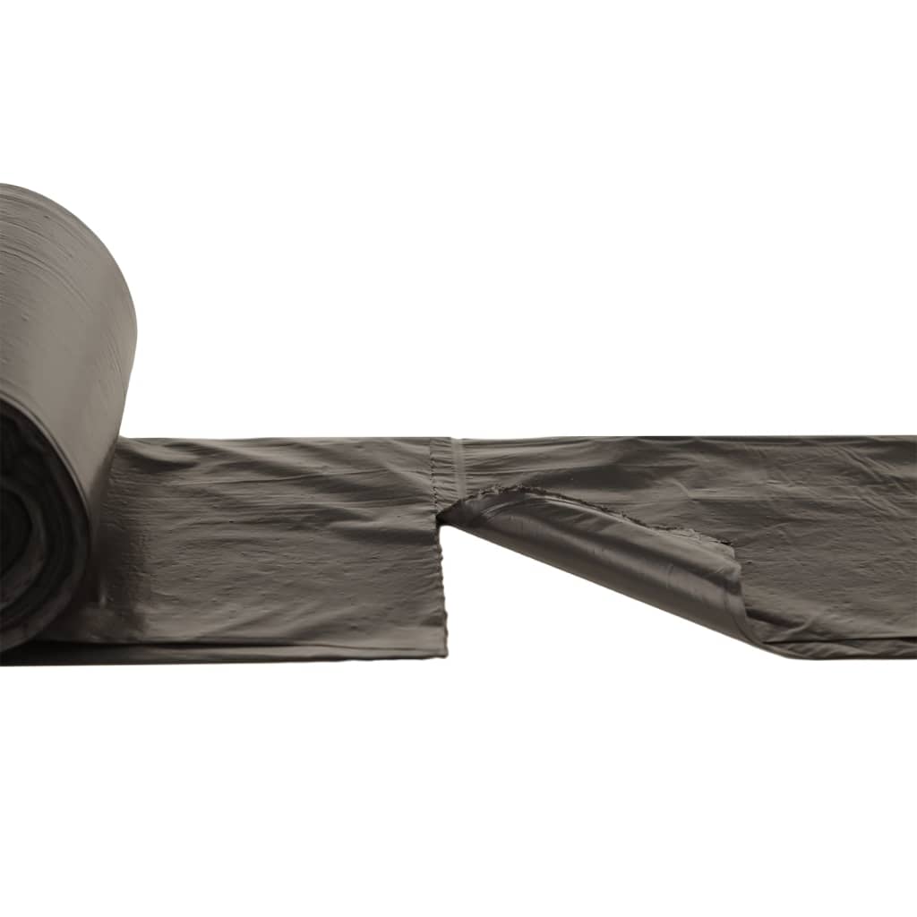 vidaXL Σακούλες Απορριμμάτων 250 τεμ. Μαύρες 35 Λ.