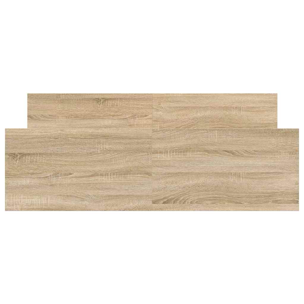 vidaXL Πλαίσιο Κρεβατιού με Κεφαλάρι/Ποδαρικό Sonoma Δρυς 120x200 εκ.