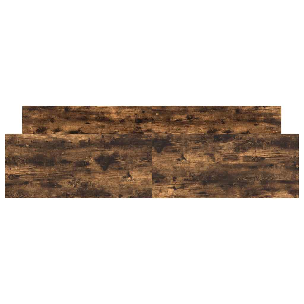 vidaXL Πλαίσιο Κρεβατιού με Κεφαλάρι/Υποπόδιο Καπν. Δρυς 160x200 εκ.