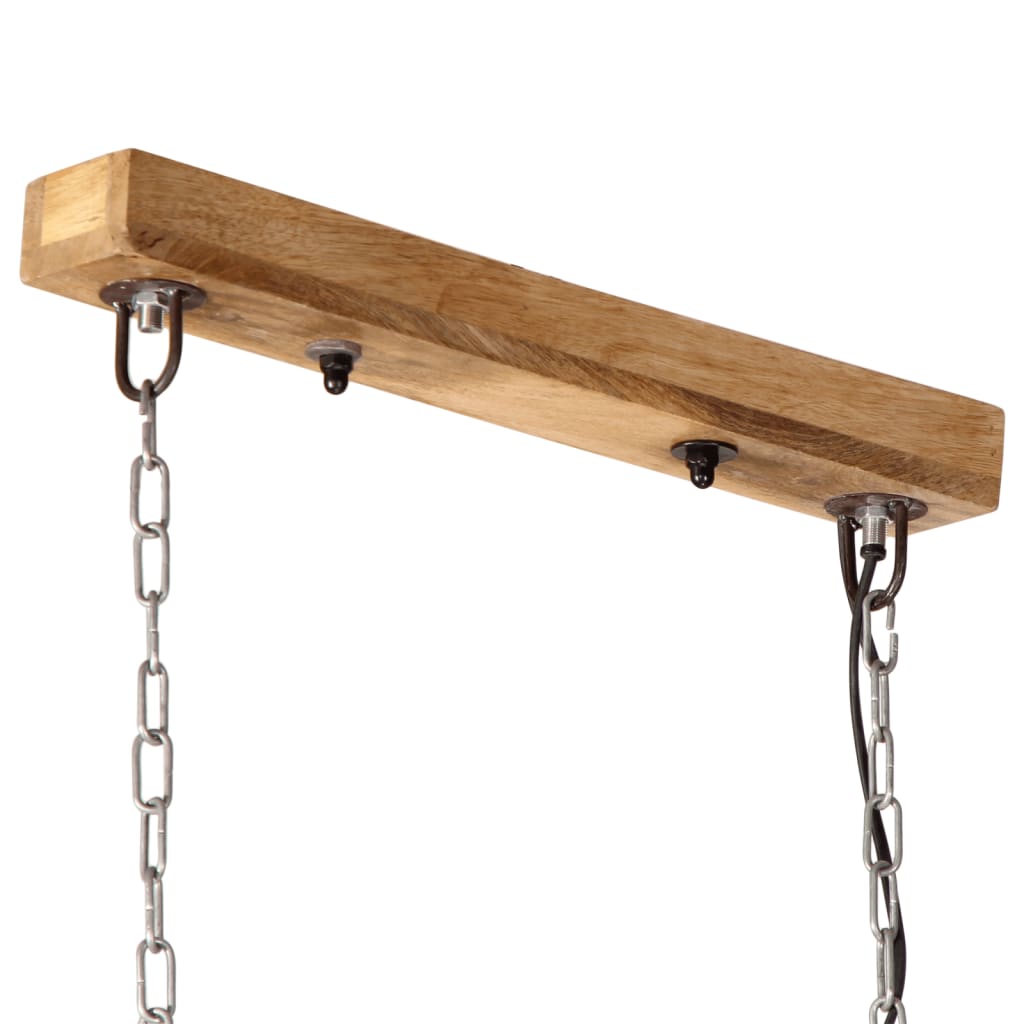 vidaXL Φωτιστικό Οροφής 25 W Αντικέ Μπλε 90x24x111 εκ. Ε27