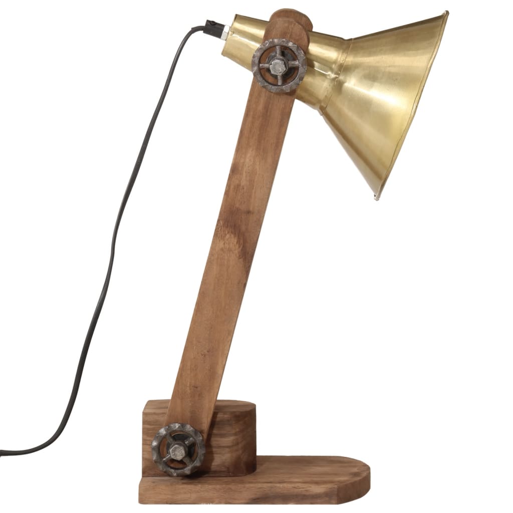 vidaXL Φωτιστικό Οροφής 25 W Αντικέ Ορείχαλκος 23x13x52 εκ. Ε27