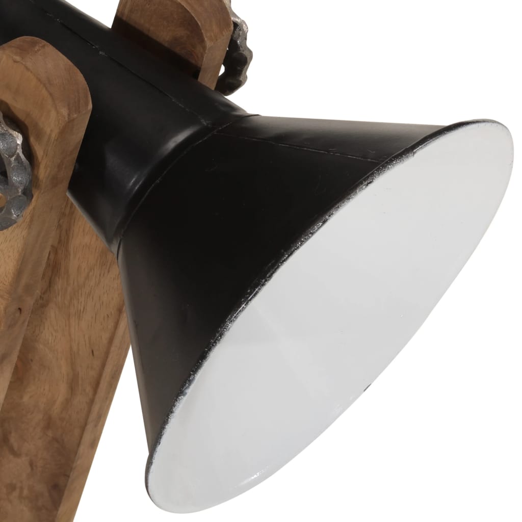 vidaXL Φωτιστικό Οροφής 25 W Αντικέ Μαύρο 23x13x52 εκ. Ε27