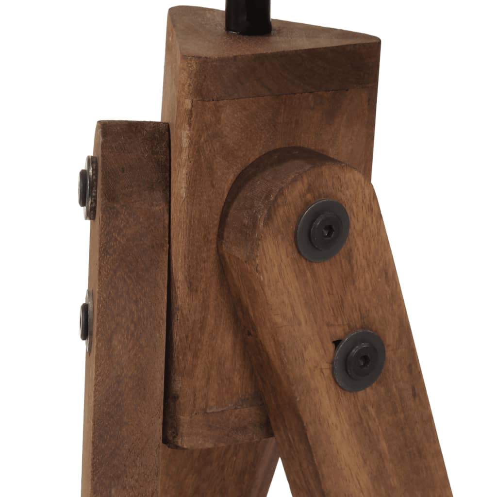 vidaXL Φωτιστικό Δαπέδου 25 W Vintage Ασημί 45x45x120 εκ. Ε27