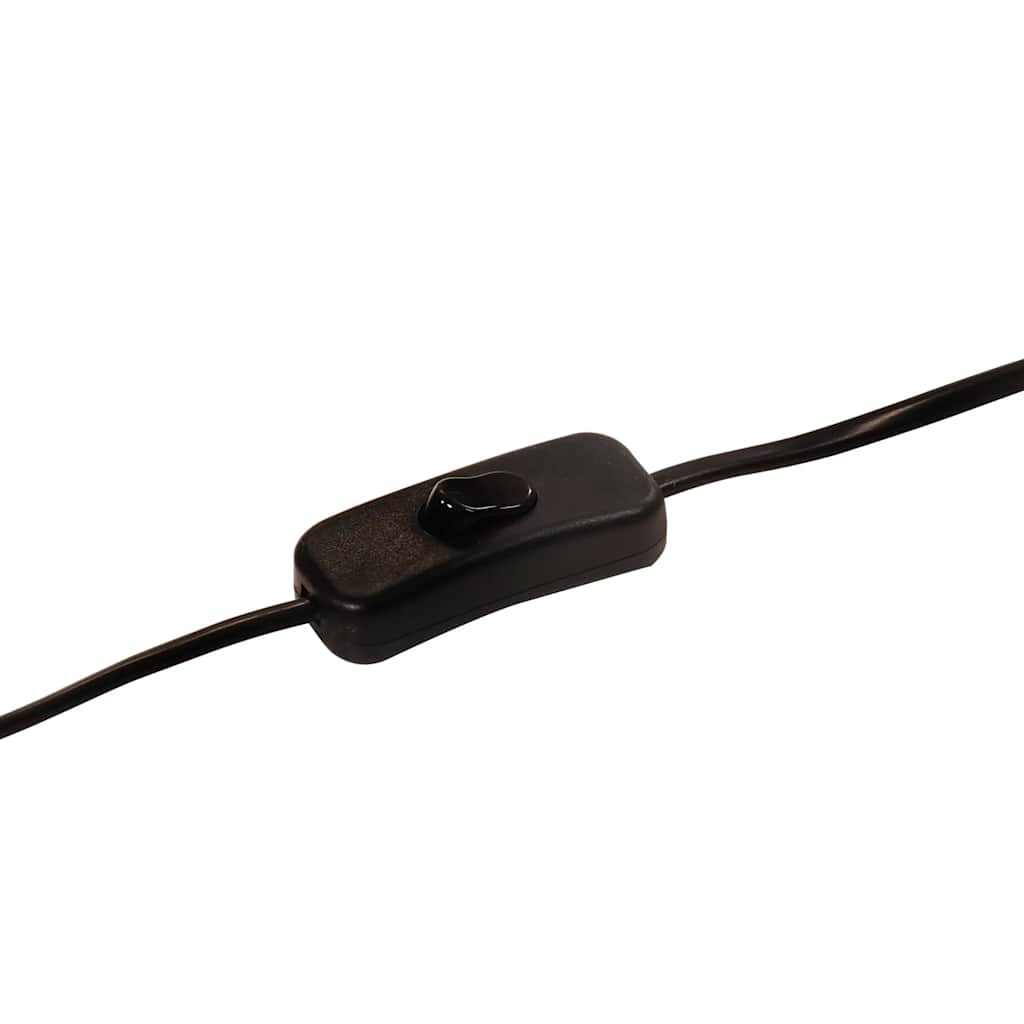 vidaXL Φωτιστικό Γραφείου 25 W Μαύρο 18x18x60 εκ. Ε27