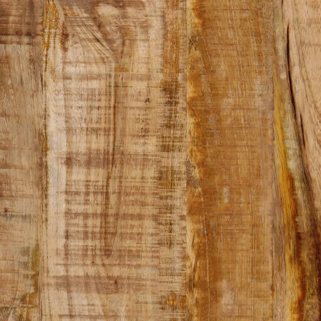 vidaXL Τραπεζάκι Σαλονιού 35x35x45 εκ. από Μασίφ Ξύλο Μάνγκο & Σίδηρο