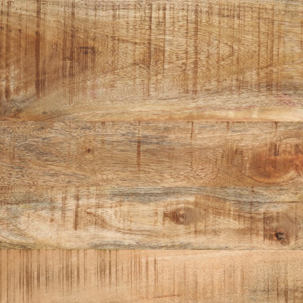 vidaXL Τραπεζάκια Ζιγκόν 3 τεμ. από Μασίφ Ξύλο Μάνγκο και Σίδερο