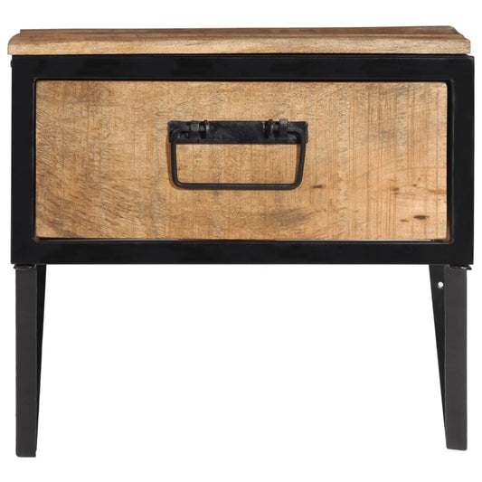 vidaXL Κομοδίνο 40x35x40 εκ. από Μασίφ Ξύλο Μάνγκο