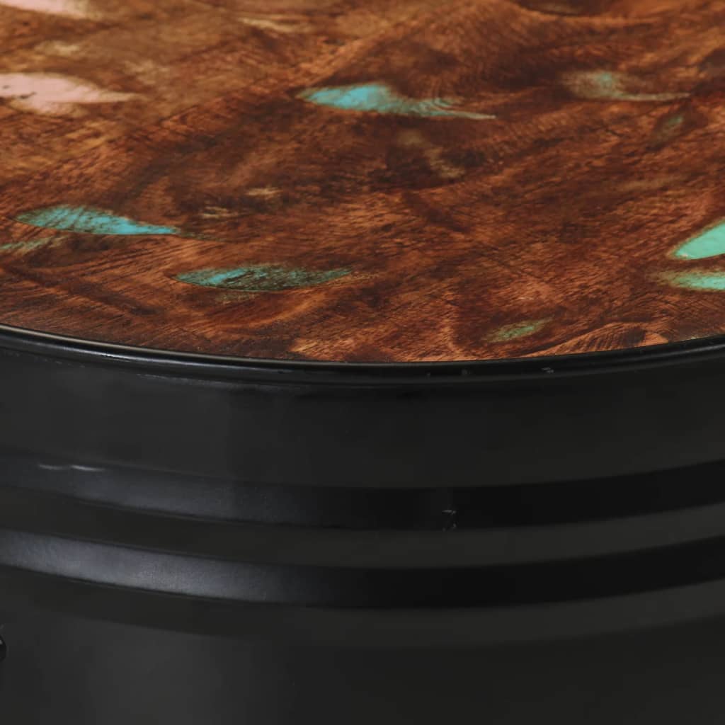 vidaXL Τραπέζια Μπαρ Σχήμα Ντραμς 3Τεμ. από Μασίφ Ανακυκλωμένο Ξύλο