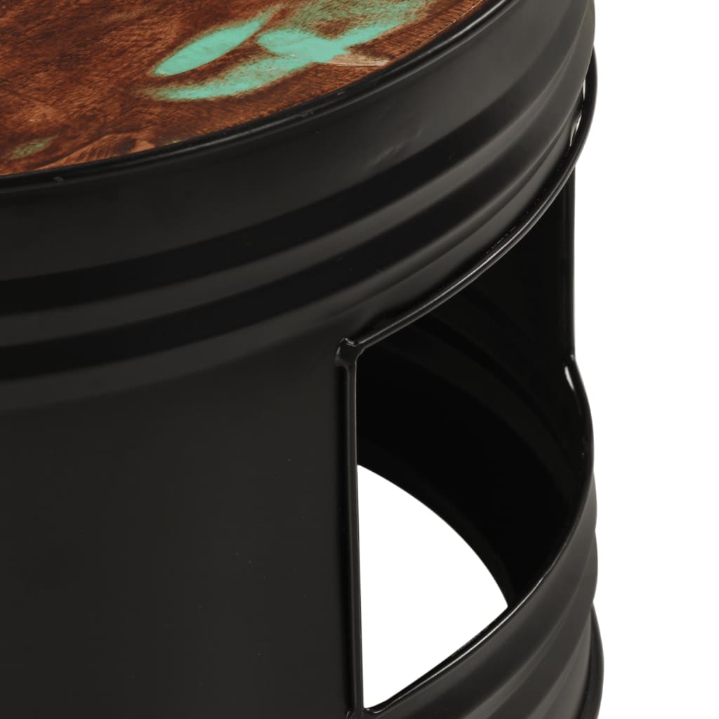 vidaXL Τραπέζια Μπαρ Σχήμα Ντραμς 3Τεμ. από Μασίφ Ανακυκλωμένο Ξύλο