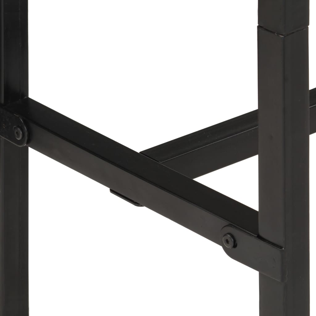 vidaXL Τραπέζι Μπαρ 150x55x107 εκ. από Ακατέργαστο Μασίφ Ξύλο Μάνγκο