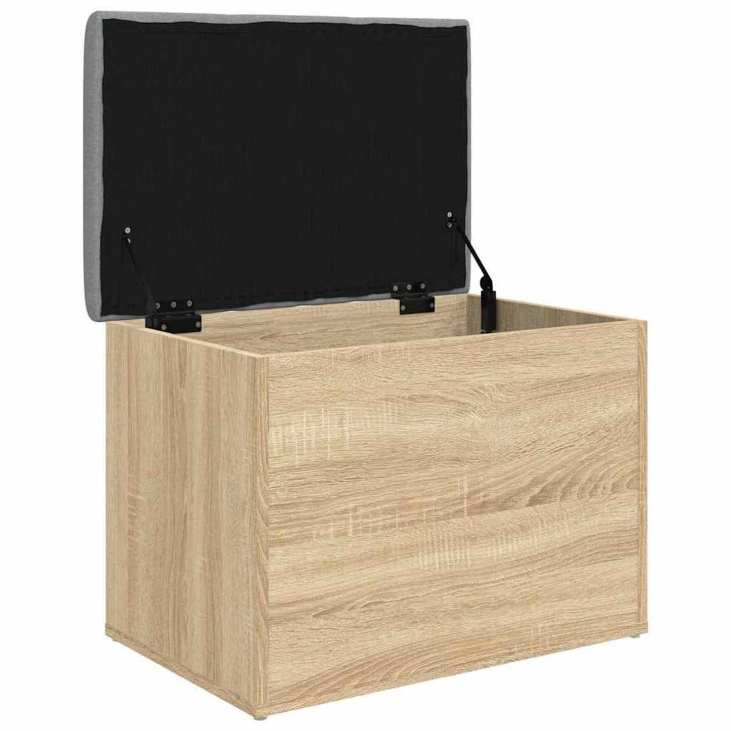 vidaXL Πάγκος Αποθήκευσης Sonoma Δρυς 62 x 42 x 45 εκ. από Τεχνητό Ξύλο