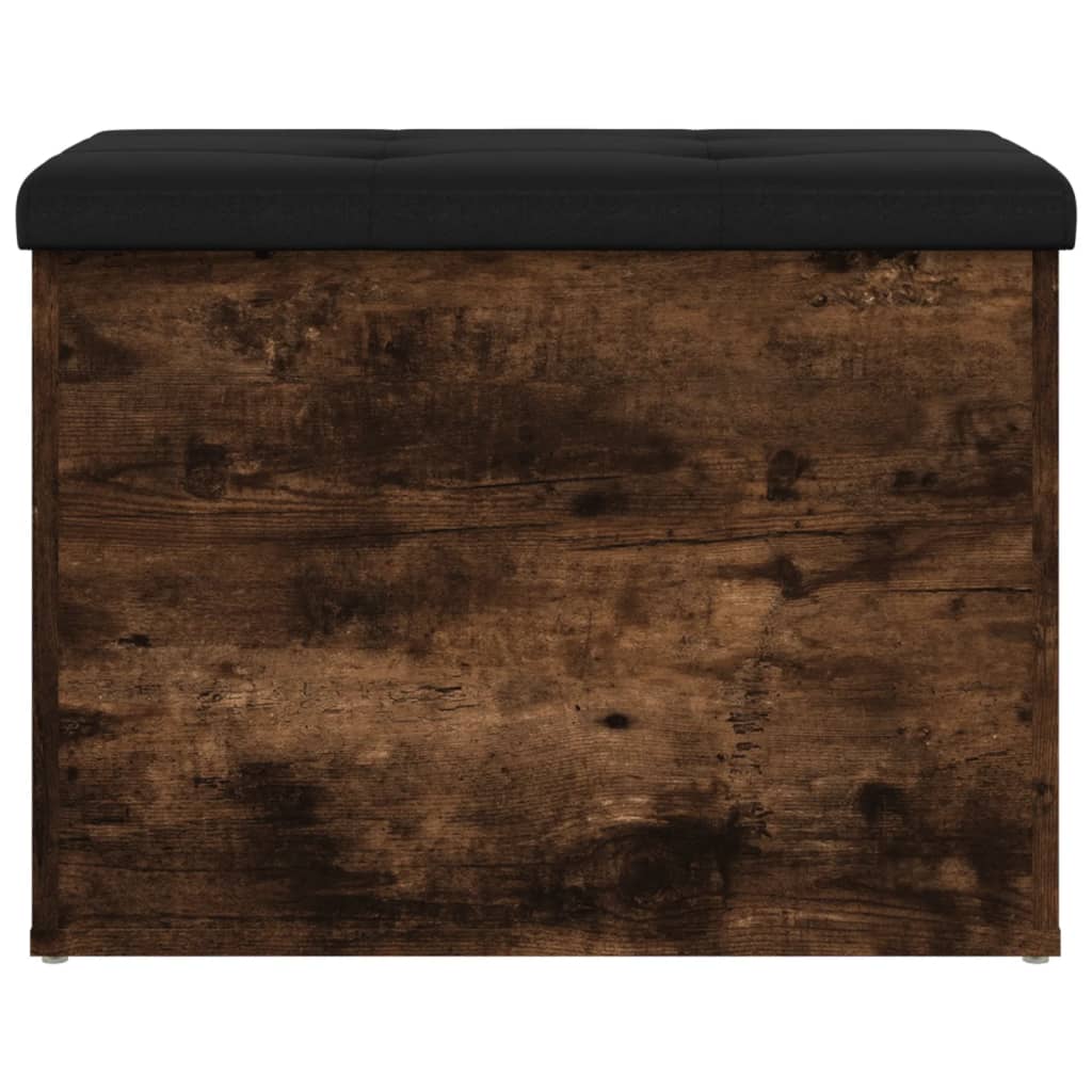 vidaXL Παγκάκι Αποθήκευσης Καπνιστή Δρυς 62x42x45 εκ. από Επεξ. Ξύλο