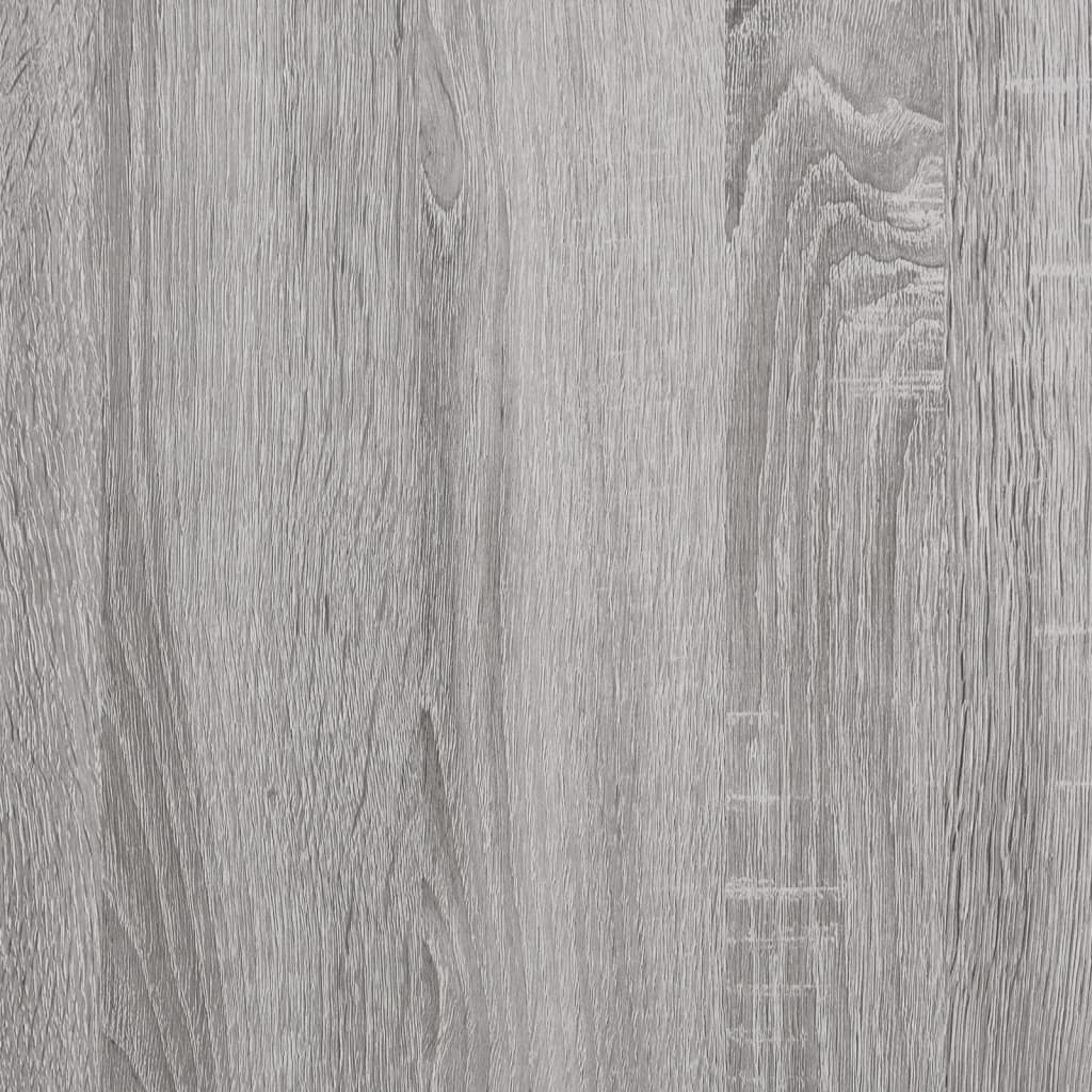 vidaXL Παγκάκι Αποθήκευσης Γκρι Sonoma 62x42x46 εκ. Επεξεργασμένο Ξύλο