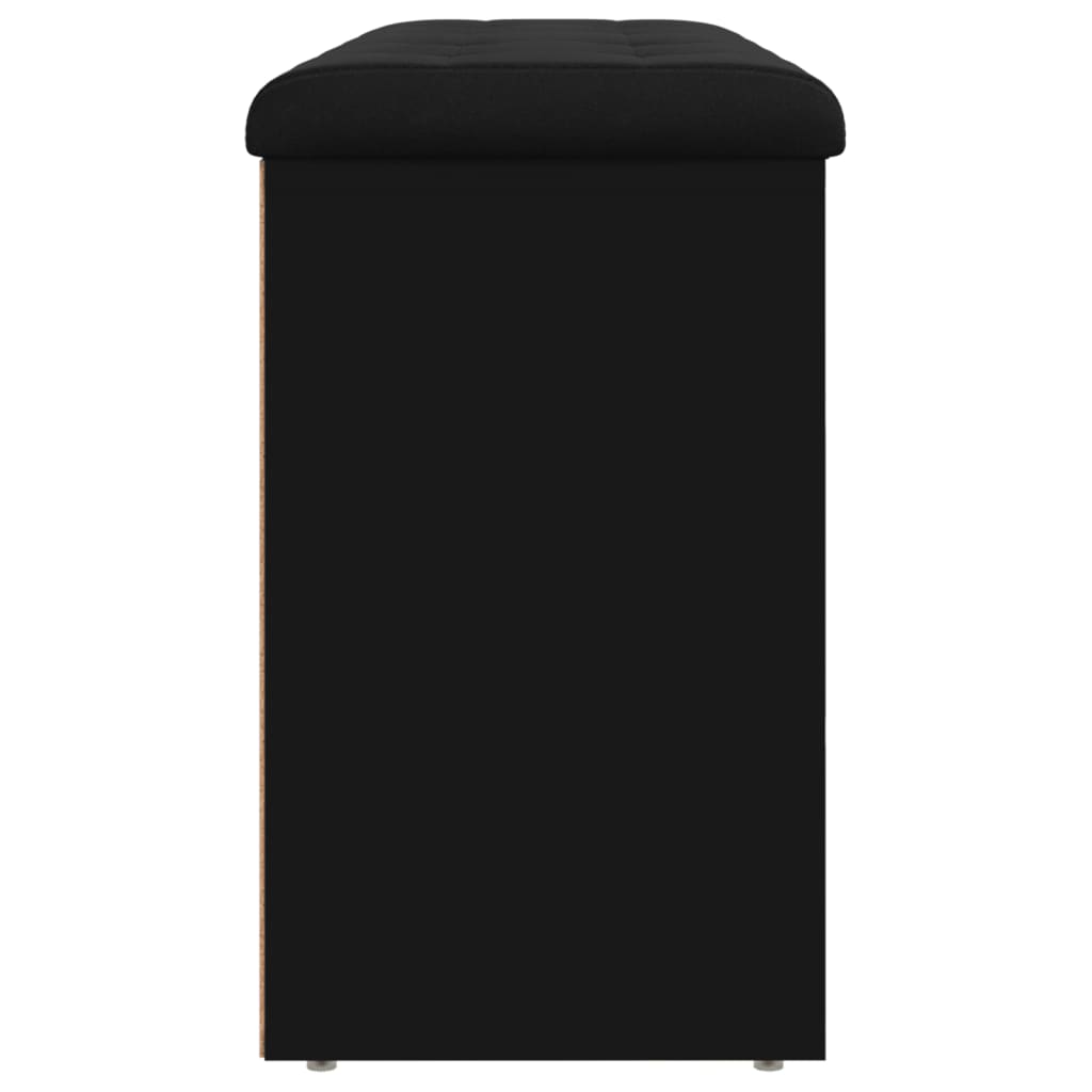 vidaXL Παπουτσοθήκη Μαύρη 102 x 32 x 50 εκ. από Επεξεργασμένο Ξύλο