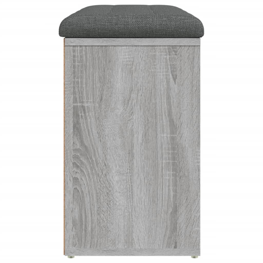 vidaXL Παπουτσοθήκη Γκρι Sonoma 82x32x50 εκ. από Επεξεργασμένο Ξύλο