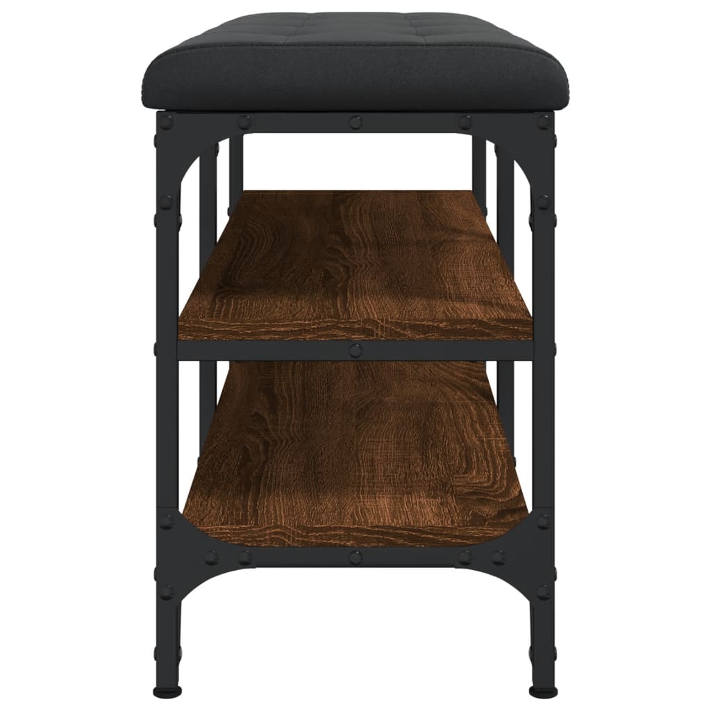 vidaXL Παπουτσοθήκη Καφέ Δρυς 82x32x47 εκ. από Επεξεργασμένο Ξύλο