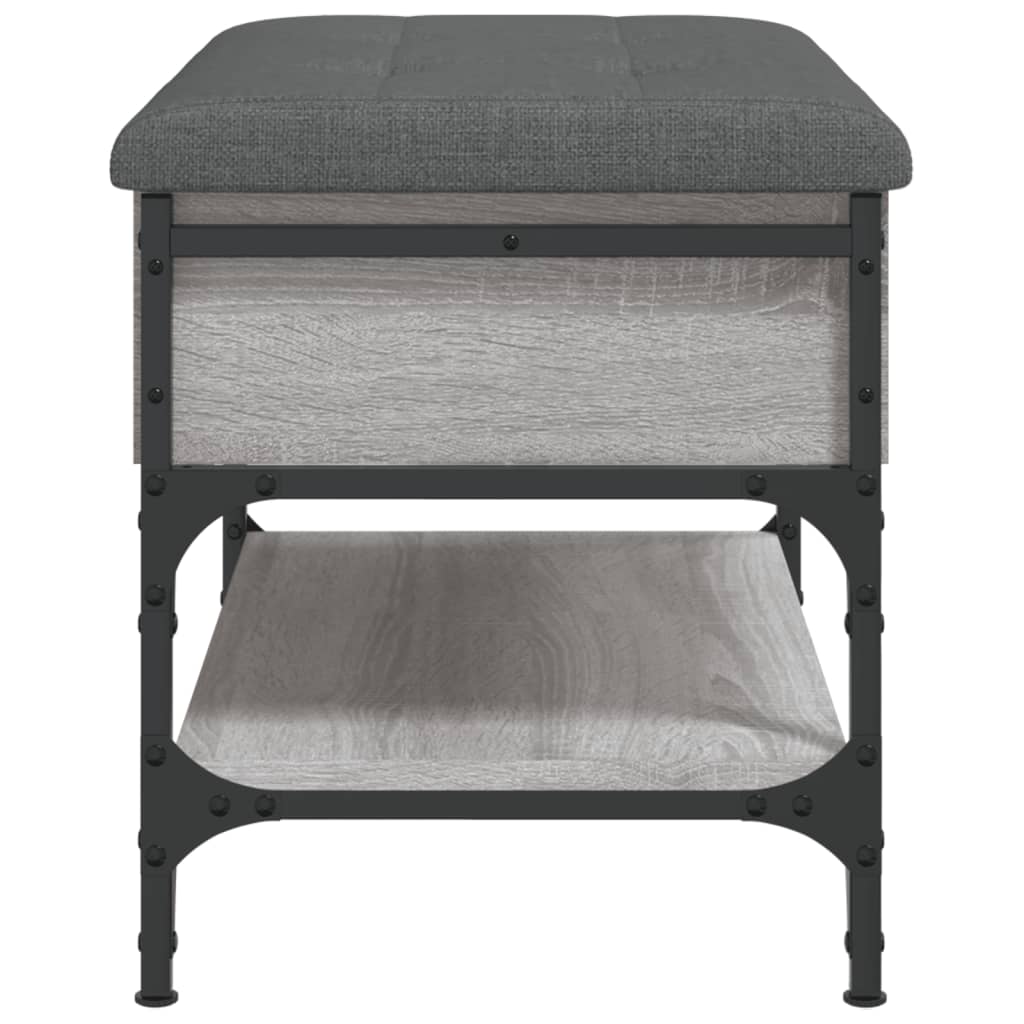 vidaXL Παπουτσοθήκη Γκρι Sonoma 62x42x45 εκ. από Επεξεργασμένο Ξύλο