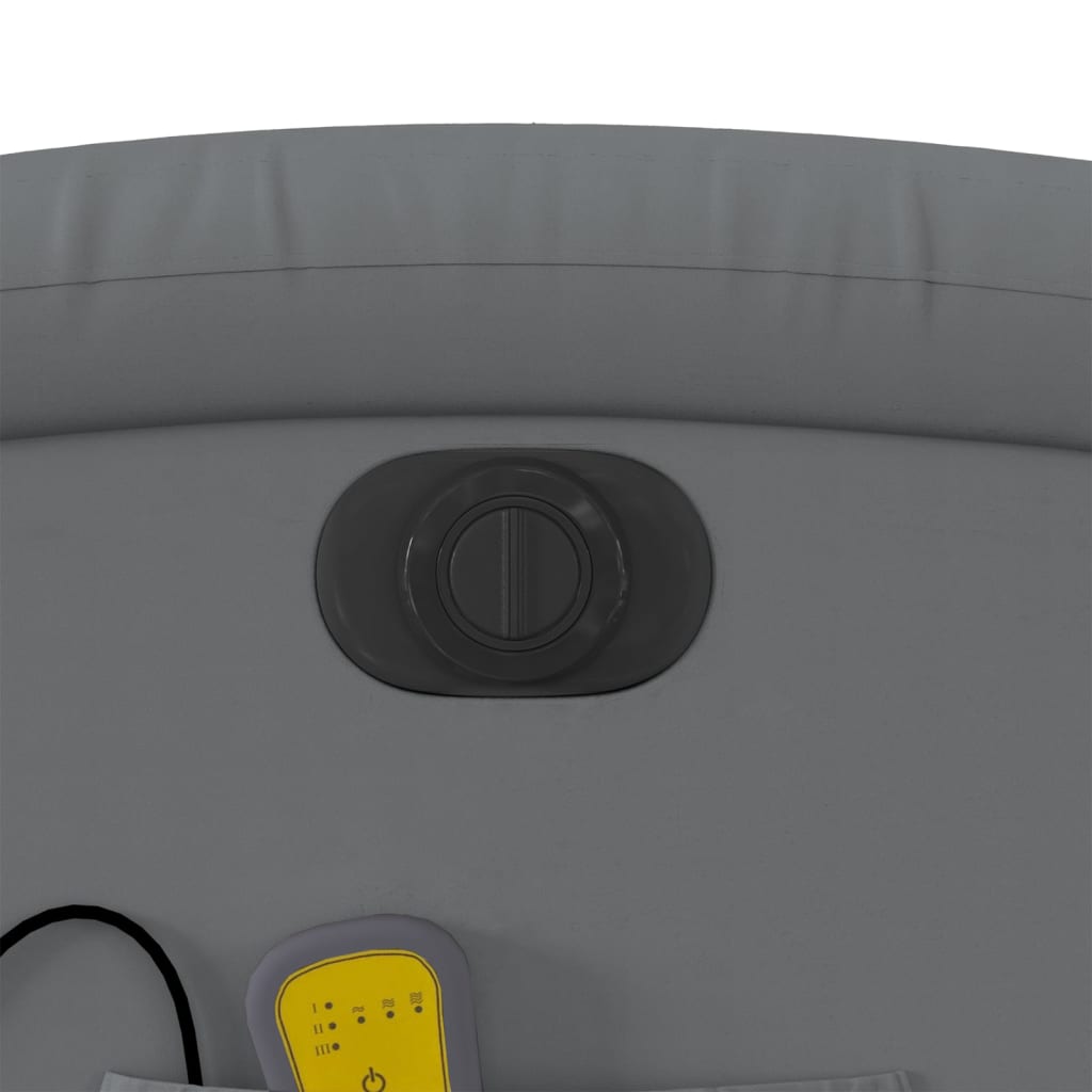 vidaXL Πολυθρόνα Μασάζ Ηλεκ Ανακλινόμενη με Ανύψωση Συνθετικό Δέρμα